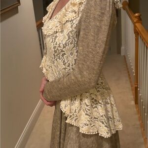 Ryu Lace Knit Dress Tunic